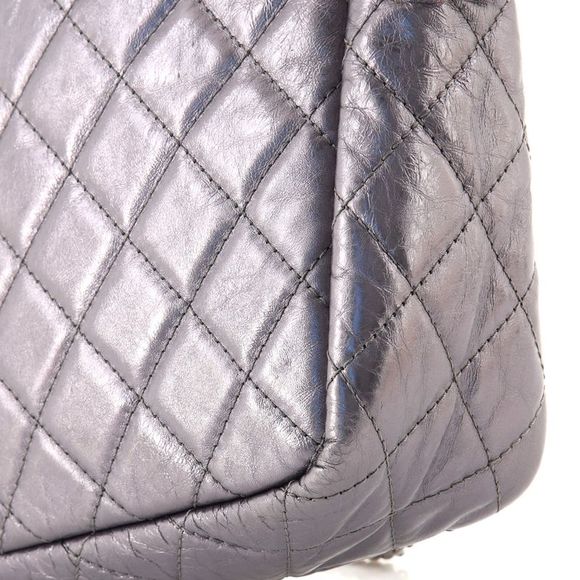 Chanel Reissue Camera Bag Quilted Aged Calfskin Large Silver - Picture 6 of 7